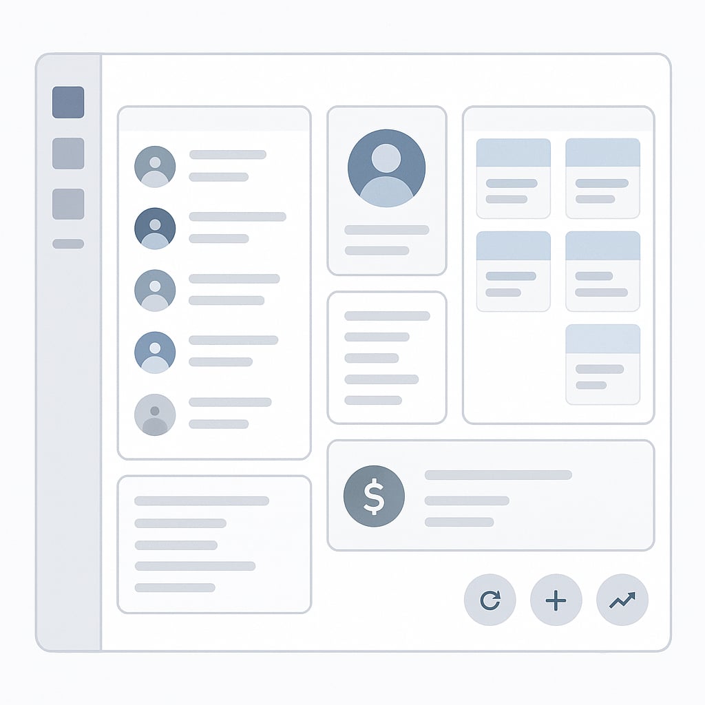 manage customers, leads, billing, and more. 