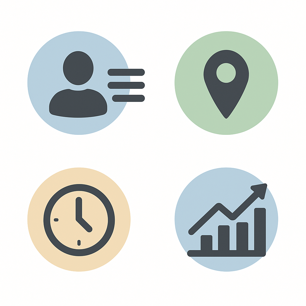 What type of data does EZTrack360 collect